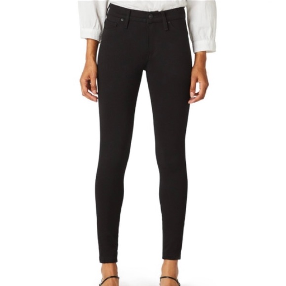HUDSON BLACK NICO MID-RISE SUPER SKINNY JEANS SIZE 24 - Picture 4 of 12